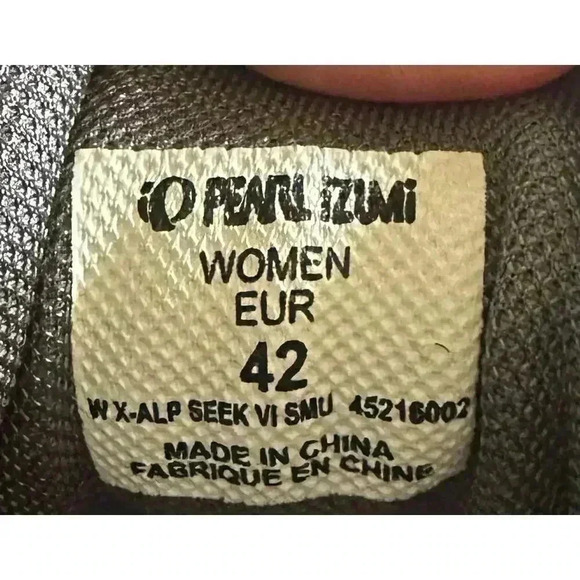 PEARL IZUMI Women's 9.5 X-Alp Seek VI Bike Cycling Shoes Lace Up - Picture 8 of 9